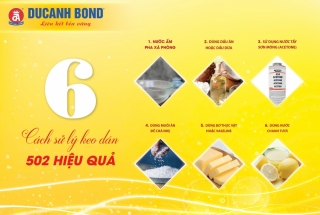 Hướng dẫn 6 cách xử lý khi bị keo dán 502 dính vào tay đơn giản trong tích tắc